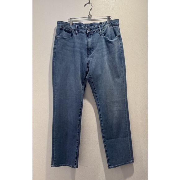 BONOBOS Men’s Size 36 X 31 Stretch Denim Jeans Zip Medium Wash Casual - Picture 1 of 9